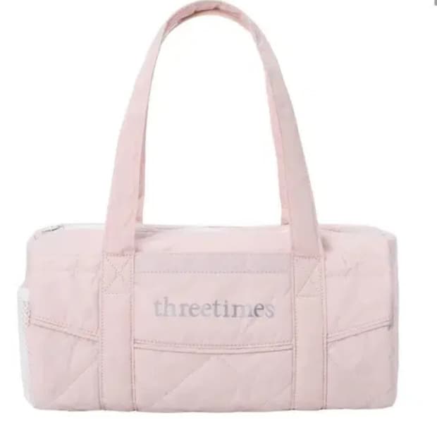 쓰리타임즈 베베 스포츠백 핑크