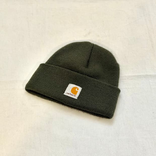 90s 칼하트 Made in USA 숏비니 말차 그린