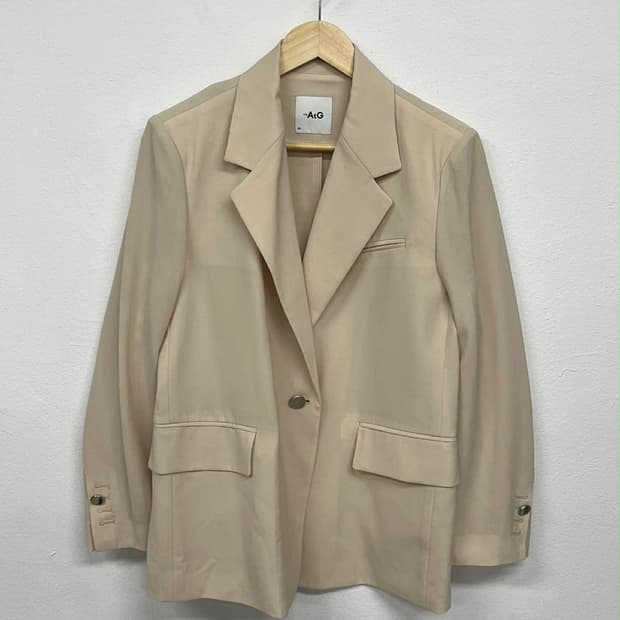 [55] AtG 더 앳지 23ss 신형 원버튼 테일러드 블레이져 자켓