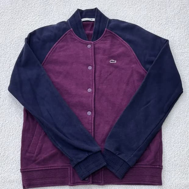 36 라코스테 바시티 자켓 0303E