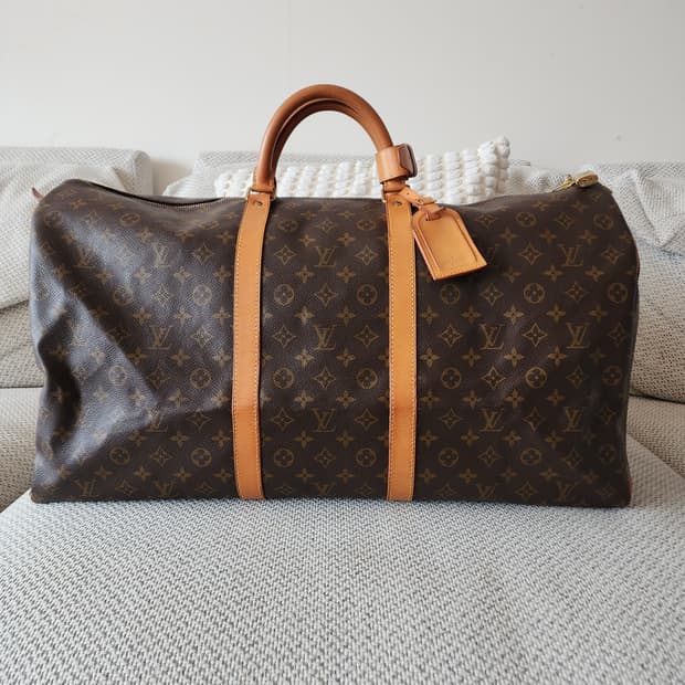 정품 루이비통 키폴 60 모노그램 보스턴백 여행가방