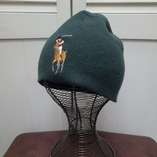 폴로 빅포니 메리노울 비니