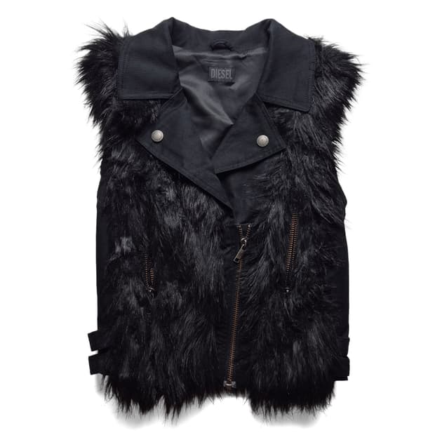 [XS] 디젤 퍼 베스트 자켓