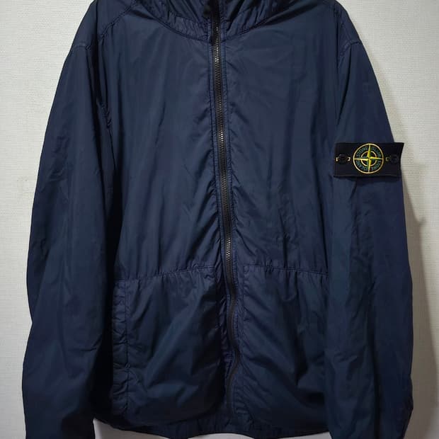 정품 스톤아일랜드 크링클랩스 후드 자켓 100 / L