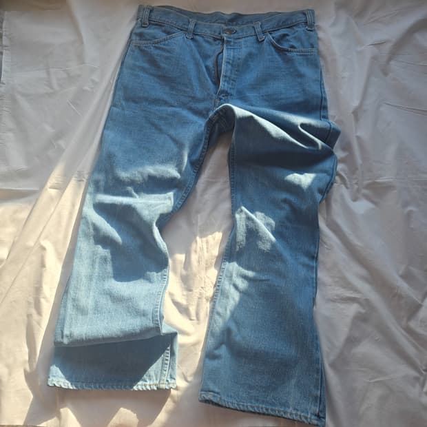 70s 빈티지 리바이스 646 부츠컷 플레어 38