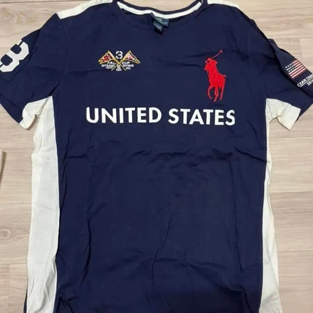 폴로 레이싱 반팔