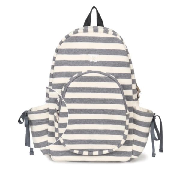 무음 Nest Sling Backpack (Gray Stripe) 판매
