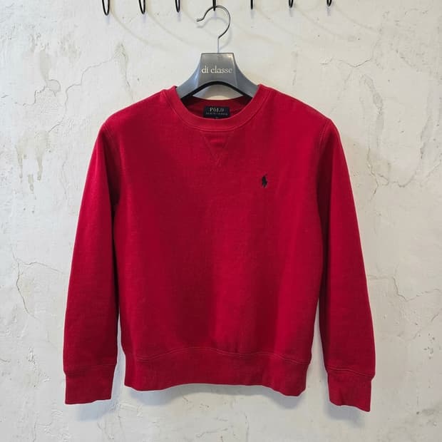 폴로 랄프로렌 레드 맨투맨 66/77