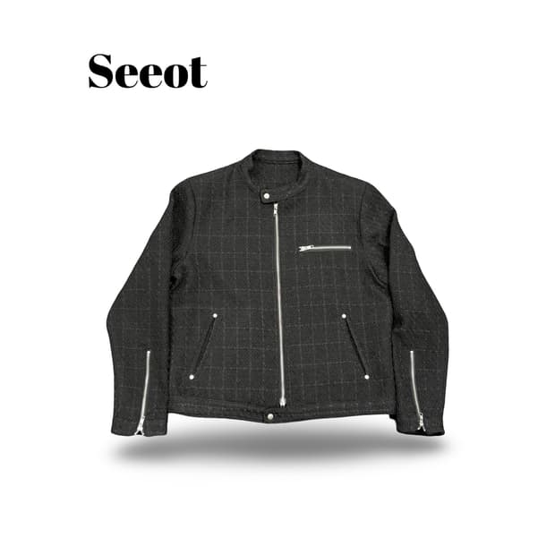 (100)seeot트위드자켓