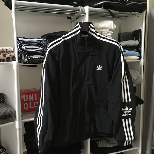 아디다스 락업 트랙탑 져지 바람막이