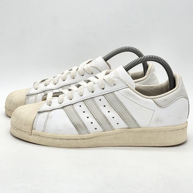 아디다스 슈퍼스타 82 화이트 오빗 그레이 (255)