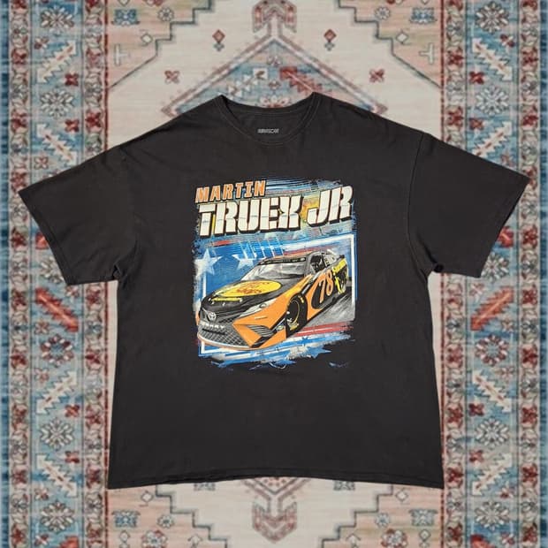 NASCAR 마틴 트루엑스 Jr 빈티지 레이싱 티셔츠 3XL
