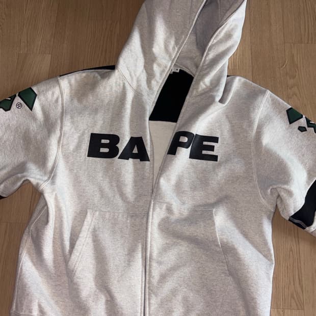 베이프 bape 후드집업
