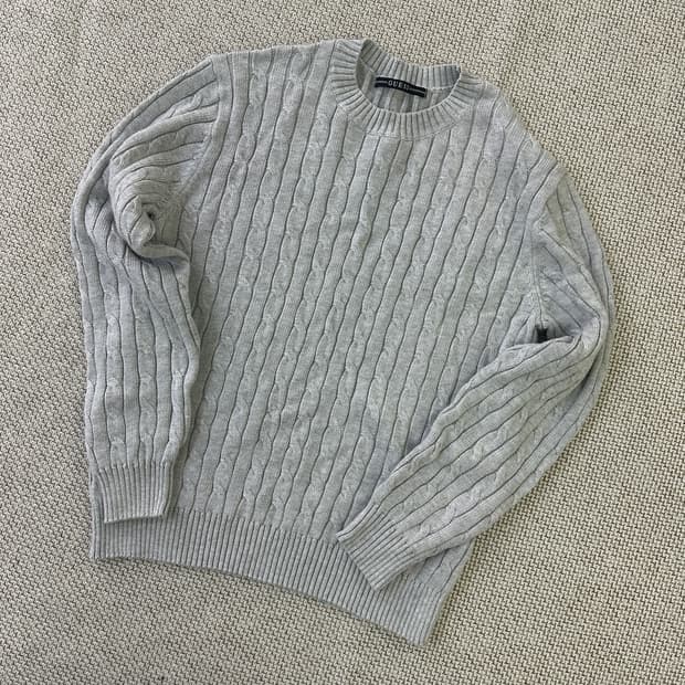 M 게스 라운드넥 니트 0403D