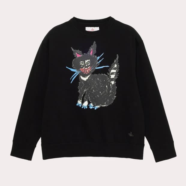 비비안 웨스트우드 나인 라이브즈 스웻셔츠 