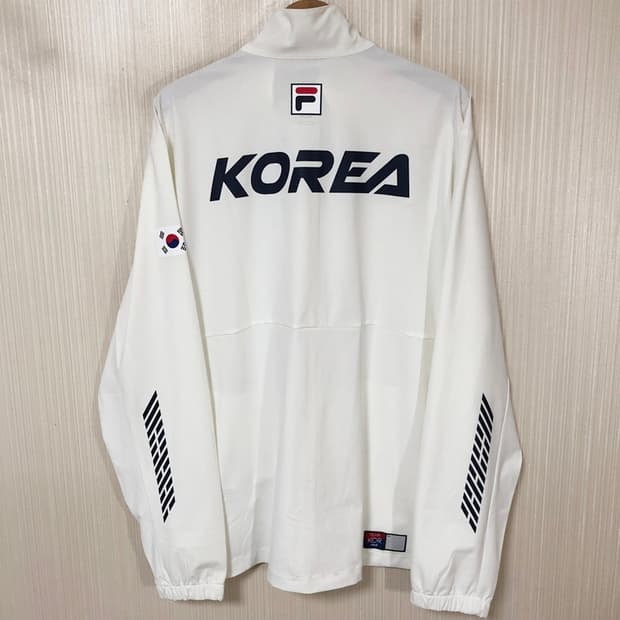 필라국대 팀코리아 국대지급 우븐자켓/단복 2XL(110)/빙상국대