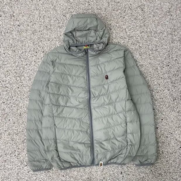 베이프 경량패딩 m