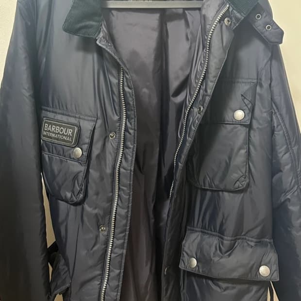 바버 인터내셔널 패디드 네이비  M(100-103)