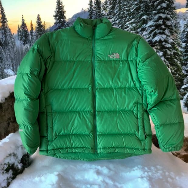 노스페이스 눕시 그린 600필 L