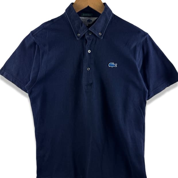 일본생산 라코스테 네이비 피케티셔츠2571