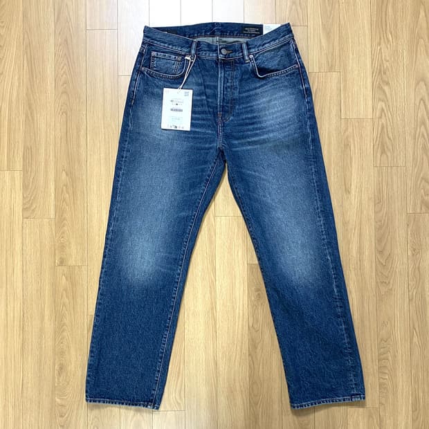 자라 / 스트레이트 앵클 핏 데님 리미티드 에디션 / 블루 / 32