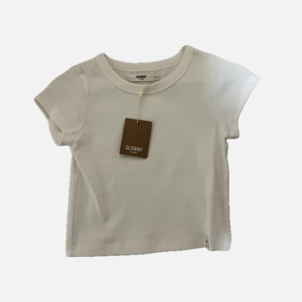 글로니 컴포트 미니티 베이비피 반팔 크롭티 브랜디멜빌 헤일리비버