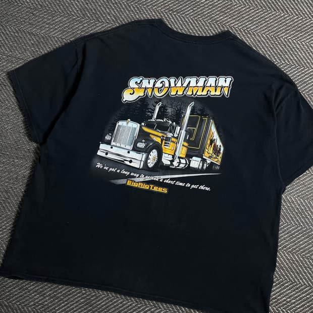 USA 오리지널 박시핏 BANDIT 레이싱 반팔 티셔츠 y 4975