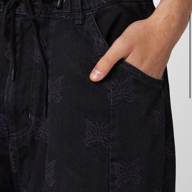 니들스 hd 10온스 데님 빠삐용 블랙