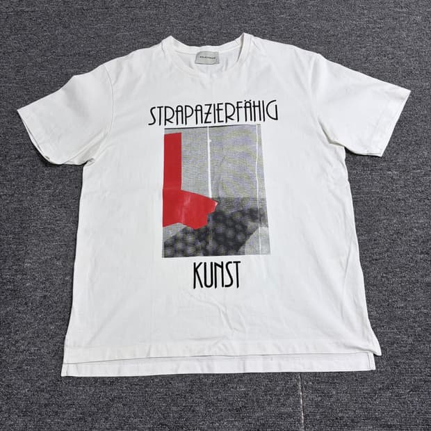 솔리드옴므 프린팅 반팔티