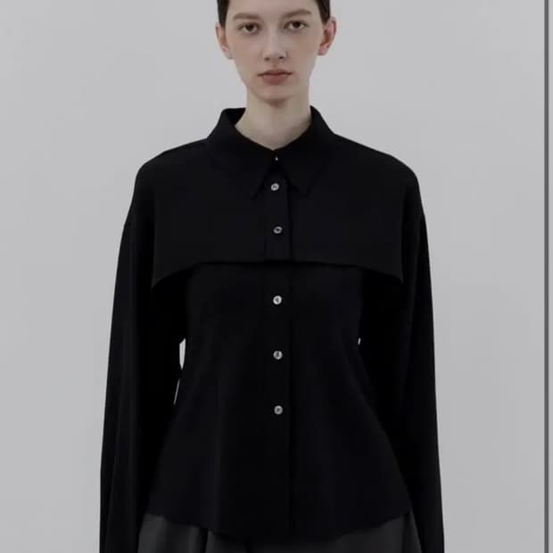 트리밍버드 볼레로 베스트 셔츠