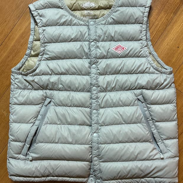 단톤 패딩 베스트
