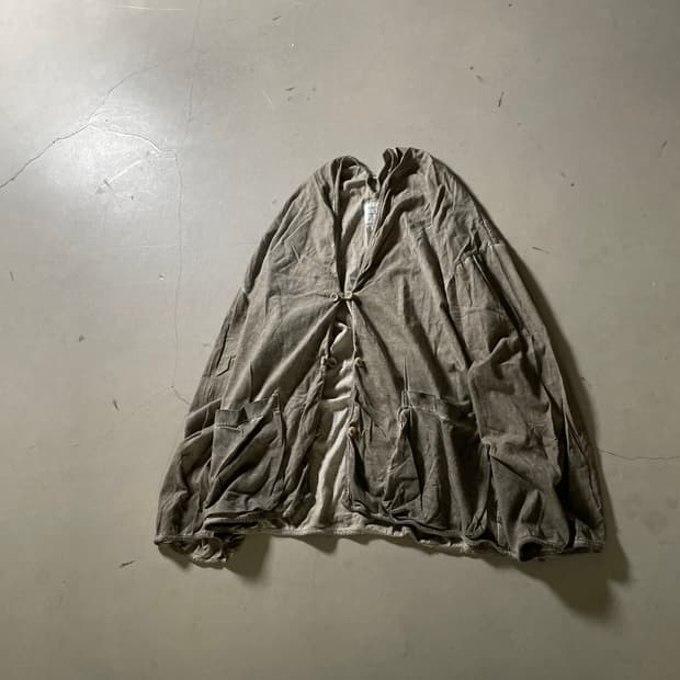 KZ Atelier Garment Dyed Cardigan