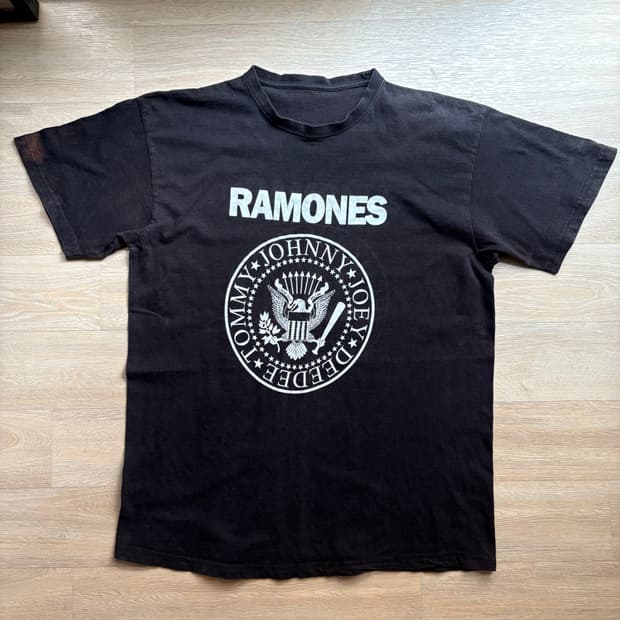 RAMONES 라몬즈 밴드티 빈티지
