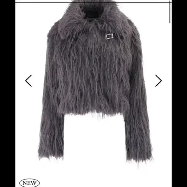 [구해요] 킴즈서울 킴서울 퍼자켓 블루차콜