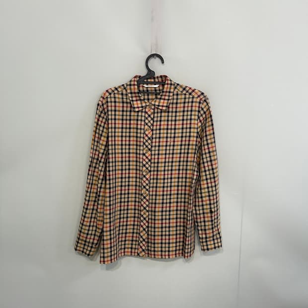 닥스 여성 빈티지 체크 셔츠 95