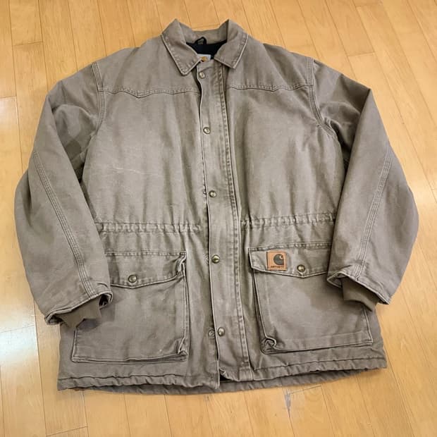 [칼하트] 00s 오리지널 C46 DES 웨스턴 데저트 초어코트 자켓