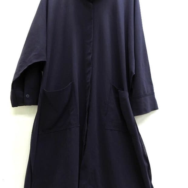 이세이 미야케 men 롱 카디건 네이비 95~100