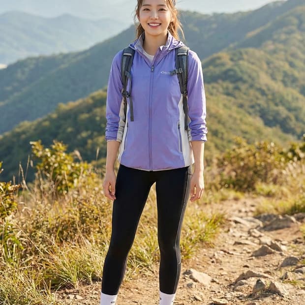 디스커버리 퍼플 경량 바람막이_95