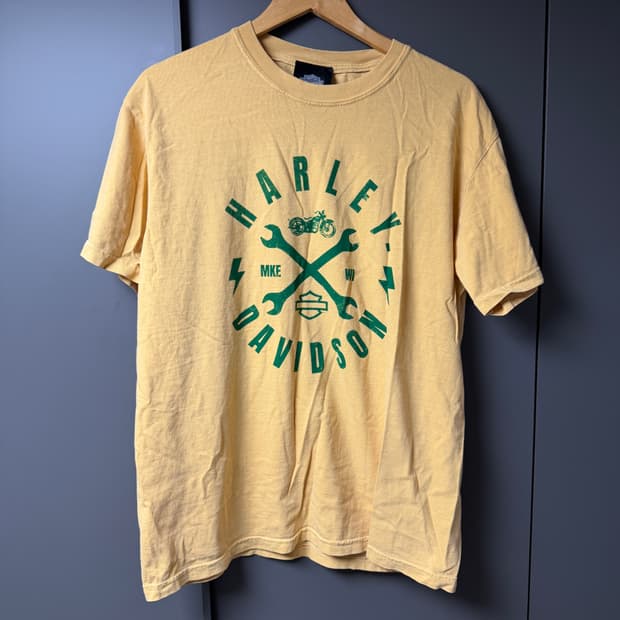 (New) 할리데이비슨 뮤지엄 한정판 티셔츠 L