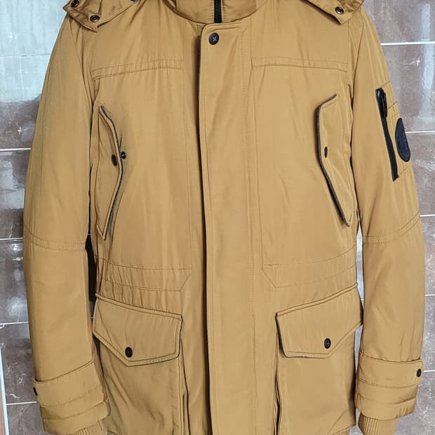 (남성95사이즈) 마인드브릿지 패딩 카멜(오리100)