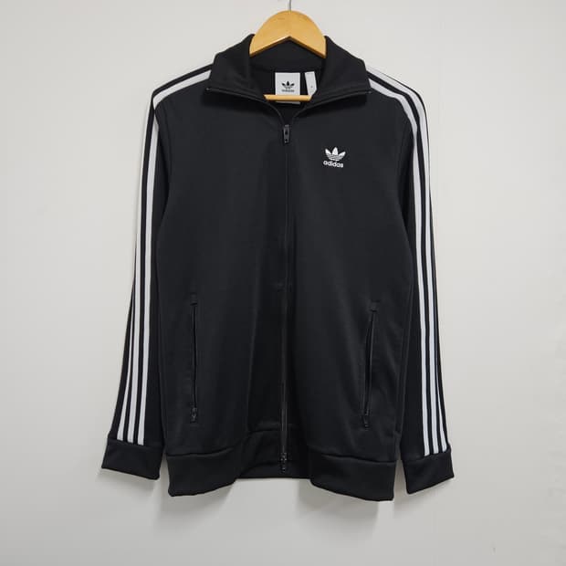 M 아디다스 베켄바우어 져지 트랙탑 검흰