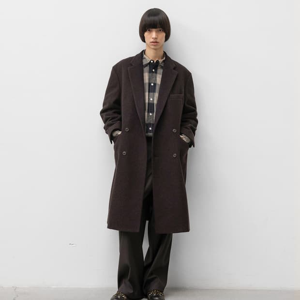 [2] 어나더오피스 Fog Double Breasted Coat