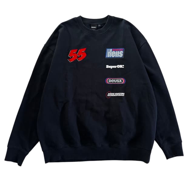 [L] 데우스 x 엑스마키나 모토크루 맨투맨