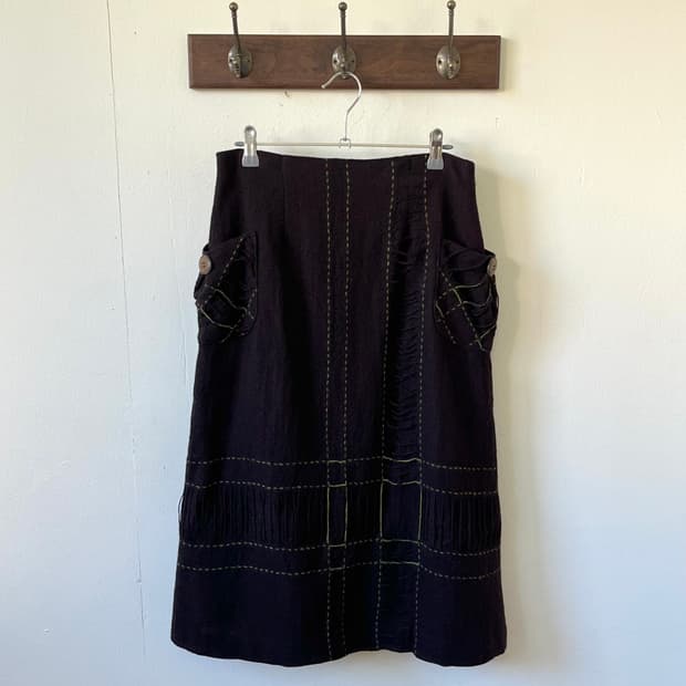 MYS/MC 스티치 스커트