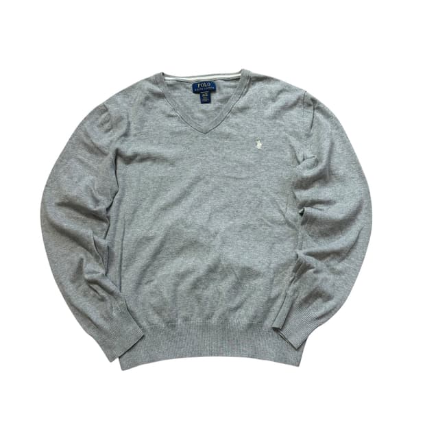 폴로 랄프로렌 브이넥 니트