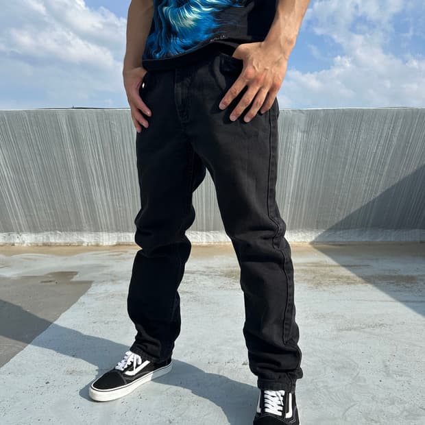 Levi’s 90’s 리바이스 615 블랙 데님팬츠(W32 L30)