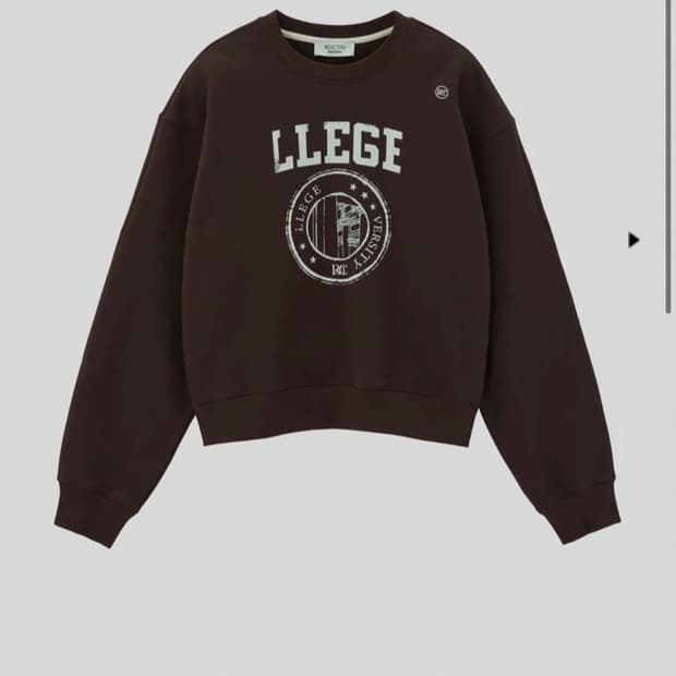 렉토 브라운 맨투맨 m 사이즈