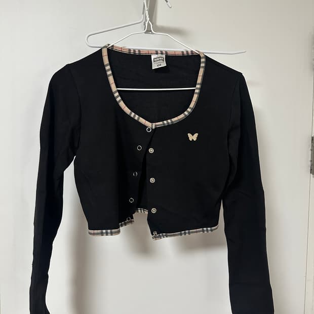 긴팔 크롭티 세트