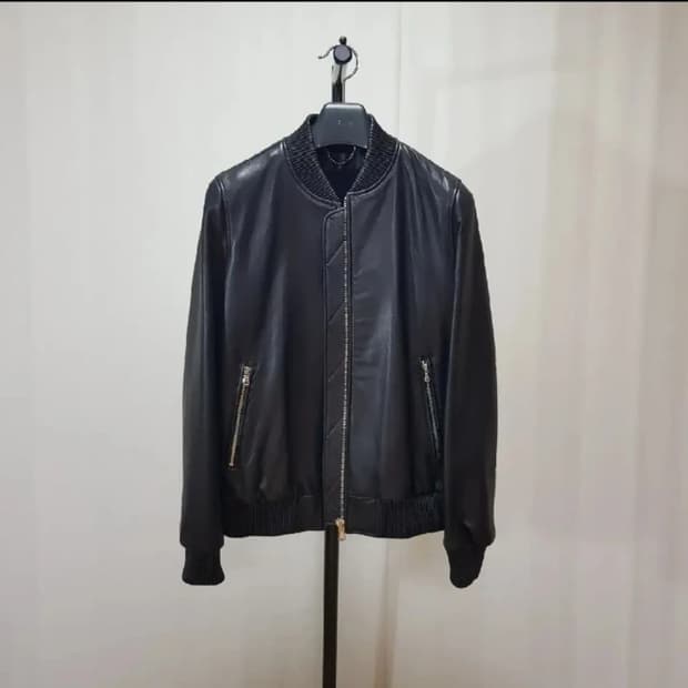 이태리 올 리얼 양가죽 블루종 자켓