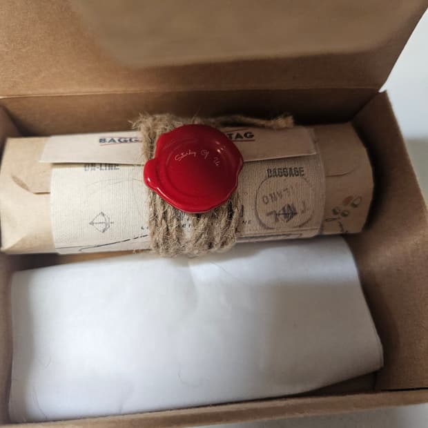 stu 실링 왁스 브로치